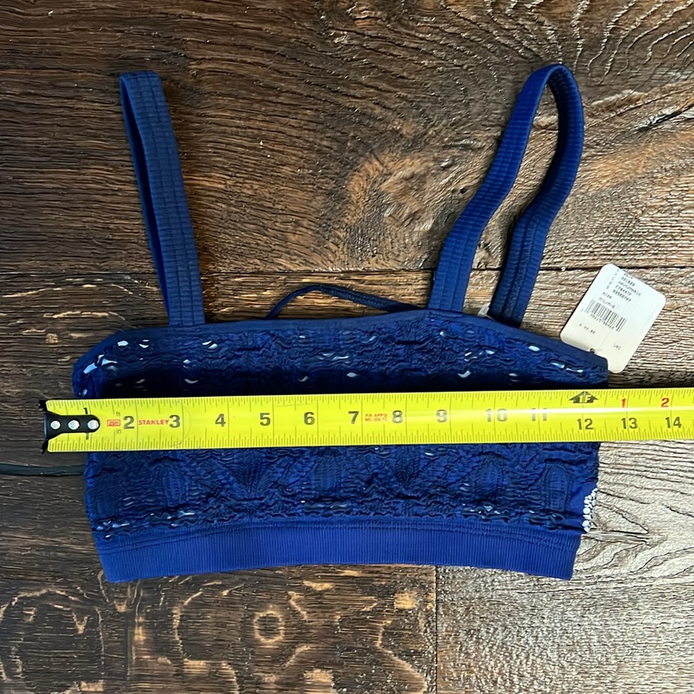 FP Movement Happiness Runs Floral Bandeau Bra - Picture 8 of 9